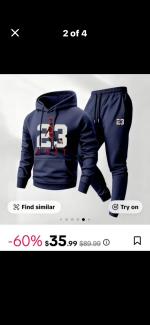 Jordan goat 23 hoodie and sweatpants