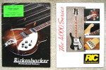 Vintage 1975 and 1993 Rickenbacker Guitar and Bass Catalogs - $20/both