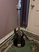 Fender Lyte MIJ Precision Bass Montego Black w/Padded HSC