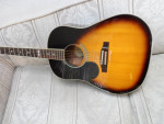 LEFTY AJ18S EPIPHONE ACOUST/ELEC Guitar W/Case
