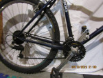 TREK 800 mtb; 5'2" to 5'5";green/blue