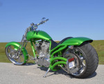 2005 BOURGET FAT DADDY SPRINGER SOFTAIL CHOPPER 26 FRONT 330 REAR