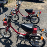 Two Yamaha QT50 Yamahoppers