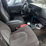 Interior view of a 2000 Durango SLT, featuring seats and dashboard components