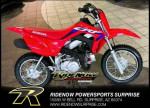 New 2024 Honda® CRF110F in Red @ RideNow Powersports