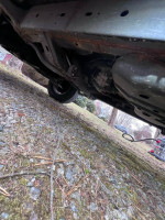 Underbody view of a 2006 Lexus GX 470 4WD showcasing its frame and suspension components.