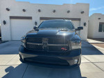 Front view of a 2015 Ram 1500 R/T Supercharged truck in excellent condition with a clean title.