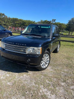2006 Land Rover Range Rover HSE, dark blue with tan interior, in good condition with low mileage.