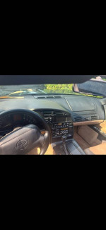 Interior view of a well-maintained 1994 Chevrolet Corvette with original features and mileage