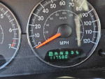 2006 Chrysler Sebring Convertible speedometer showing 117,580 miles driven