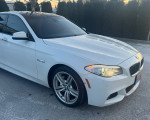 2011 BMW 535xi M-sport sedan in Alpine white with Dakota black leather interior for sale.