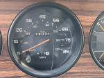 Odometer reading of a 1989 Dodge Ram 4X4 turbo diesel, showing 19031 miles.