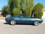 1968 Chevrolet Camaro in Arizona, with a straight body, rust-free paint, and new tires