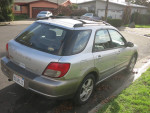 2003 Subaru Impreza Outback Sport - AWD, automatic transmission, silver, garage kept, clean exterior and interior.