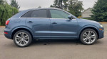 2017 Audi Q3 Quattro SUV in blue, showcasing exterior design and features, 67K miles in excellent condition.