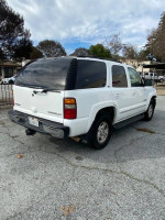 2003 Chevrolet Tahoe LT 4x4, fully loaded, 102,000 miles, white SUV with leather seating and tow package