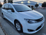 2017 Chrysler Pacifica Touring-L Plus for sale, white minivan with clean exterior and excellent condition.