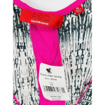 NWT: Red Saks Fifth Avenue 100% Silk Sleeveless Top Medium 10