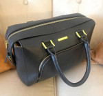 Black "Faux Leather" Purse by 'Iman Handbags' - Like NEW!