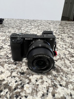 Sony Alpha A6100 Mirrorless Camera with 16-50mm Zoom Lens