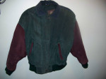 Wilson "Adventure Bound" Bomber Style Suede Leather Jacket Size L