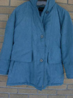 Forecaster of Boston Ladies PS Medium Blue Lined Winter Jacket w/Hood