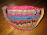 The SAK Multicolored Knit Handbag with Shoulder Strap!!!