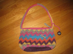 The SAK Multicolored Knit Handbag with Shoulder Strap!!!