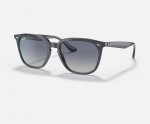 Ray-Ban Square Shaped Grey Frame Blue Gradient Lens Sunglasses RB4362