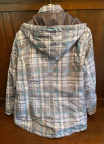 Like NEW! Zero XPosur Coat w/Detachable Hood +Headband