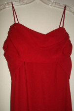 Burgundy Evening Gown - Size 6 - Only worn once!