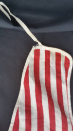 William Diamond Jubilee Apron 1889-1964 Carnival Fair?