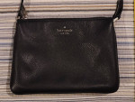 Kate Spade Black Leila Triple Gusset Crossbody