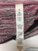 LULULEMON HALF ZIP PULLOVER LONG SLEEVE Sz 6 LIKE NEW