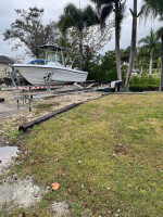 Aluminum dual axle boat trailer