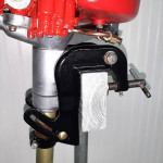 Outboard motor showpiece