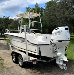 Angler 21' Center Console, NEW 2023 Suzuki 150, 2019 EZ Loader Trailer