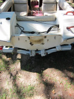 Glastron Aluninum Factory Boat Trailer Single Axel