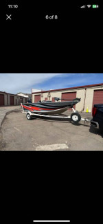 17ft deep v fishing boat Mercury 50hp