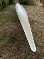 22ft Necky Nootka Fiberglass/Kevlar Tandem Kayak W/Rudder, Good Cond