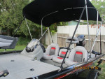 WOW=> BASS TRACKER BOAT 17 1/2 FTL=> LIKE NEW!