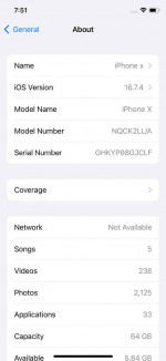 iPhone X (10) 64GB Unlocked