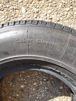 Coker Classic 215/75R14 tire 2-1/2" WW