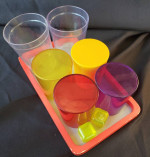 Melissa and Doug Thirst Quencher Drink Dispenser Cups Juice Ice Cubes