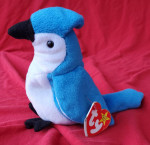 1997 TY Beanie Baby – Rocket the Blue Jay Bird New with tags