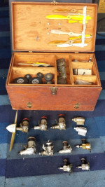 Vintage R/C Plane Engines, Tires, Props More