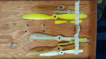 Vintage R/C Plane Engines, Tires, Props More