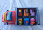 2011 Fisher Price Little People Truck Zig The Big Rig w/ Vechiles