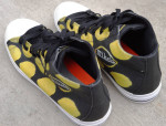 MIKE'S HARD LEMONADE MEN'S 14 BLACK HIGH TOP SHOES LEMONS NVR5 NEW!