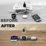 3 in 1 Wireless Charging Station for Apple Watch and iPhone 15, Magnet